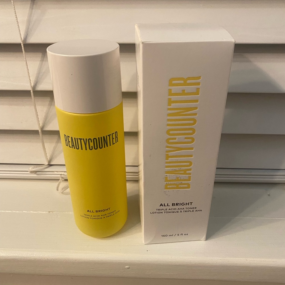 Beautycounter All Bright Toner - Vibrant Yellow